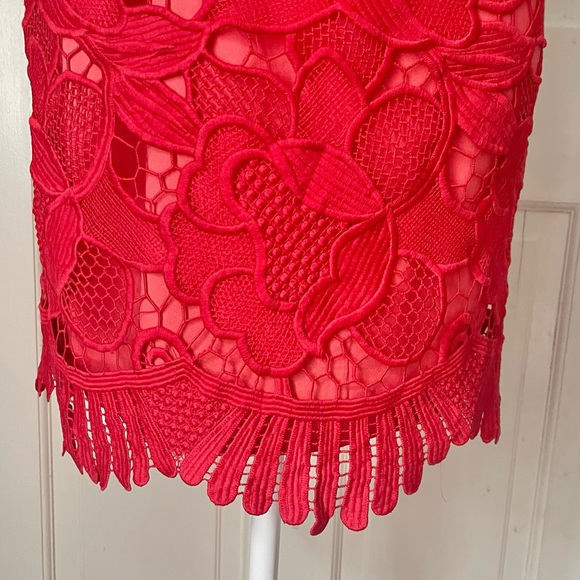 Lovers + Friends Caspian Shift Dress in Coral Size XS Party Night Out Cocktail - Picture 4 of 8